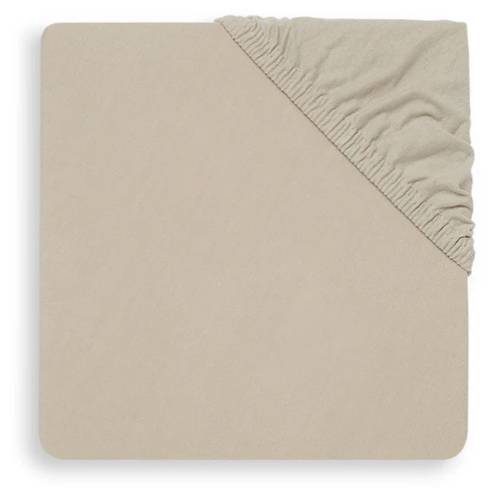 JOLLEIN Fitted Sheet Jersey 60x120 - Nougat